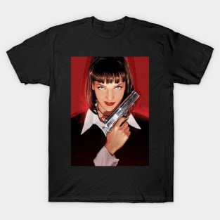 Mia Wallace Gun T-Shirt